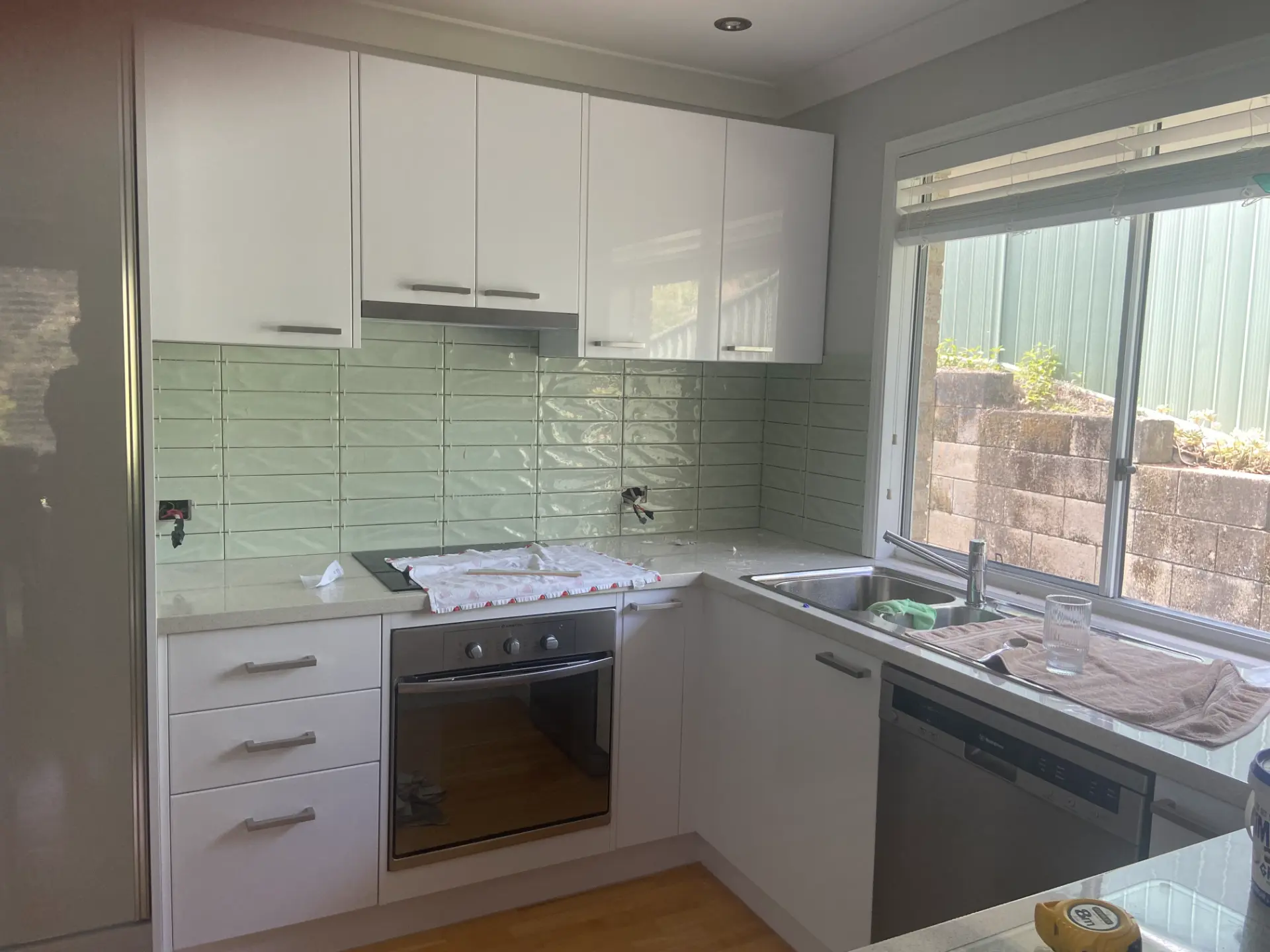 Kitchen splashback tiling project by Lay My Tiles in Coffs Harbour — photo 6