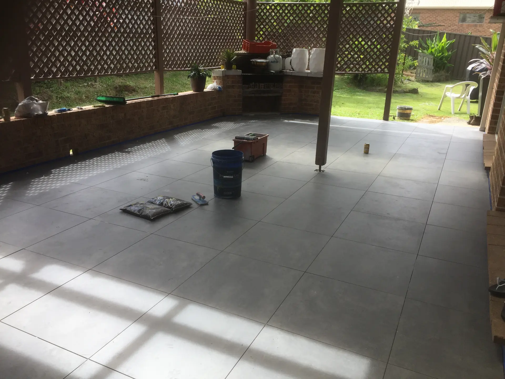 Outdoor tiling project by Lay My Tiles in Coffs Harbour — photo 8