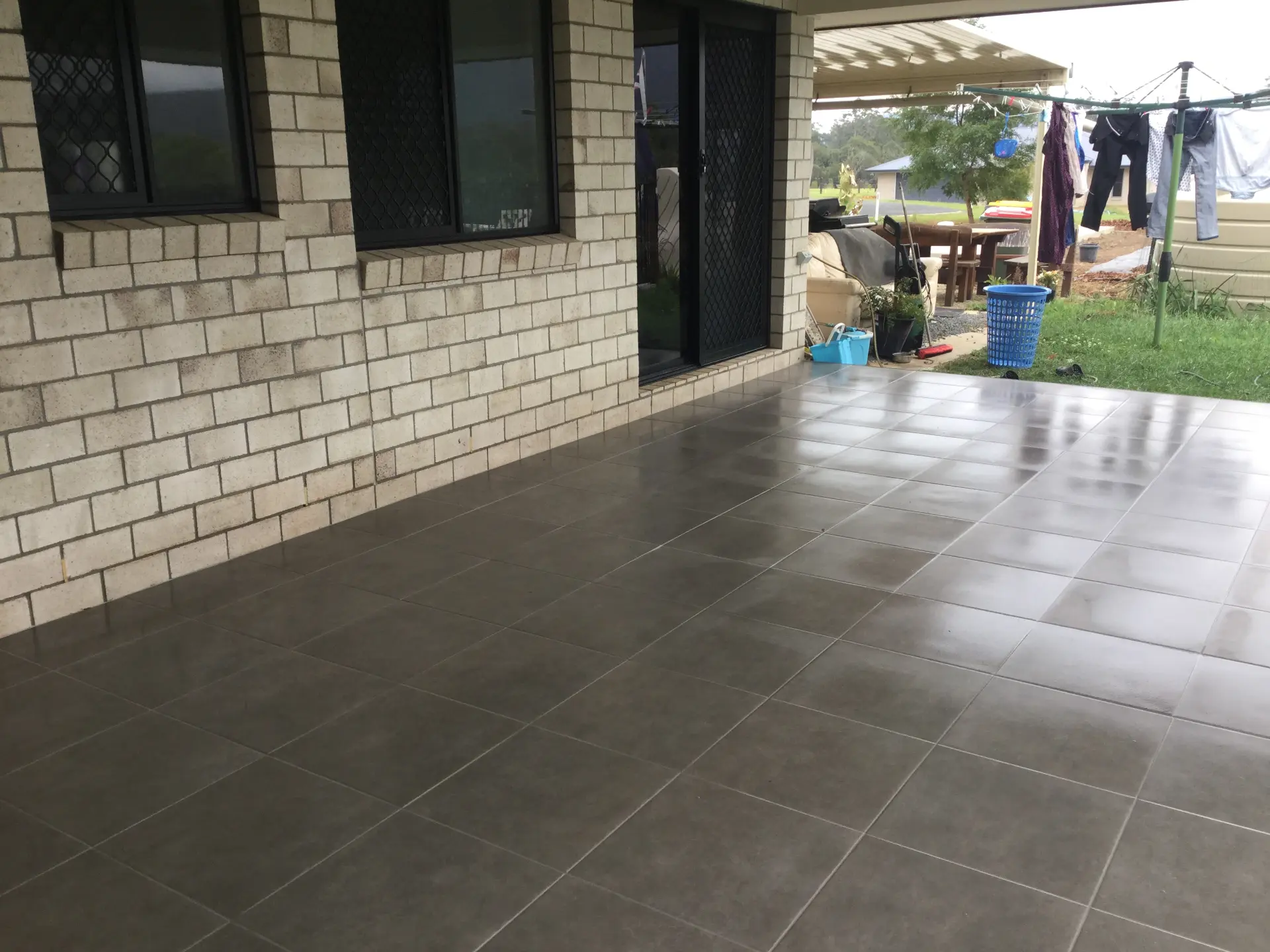 Outdoor tiling project by Lay My Tiles in Coffs Harbour — photo 1